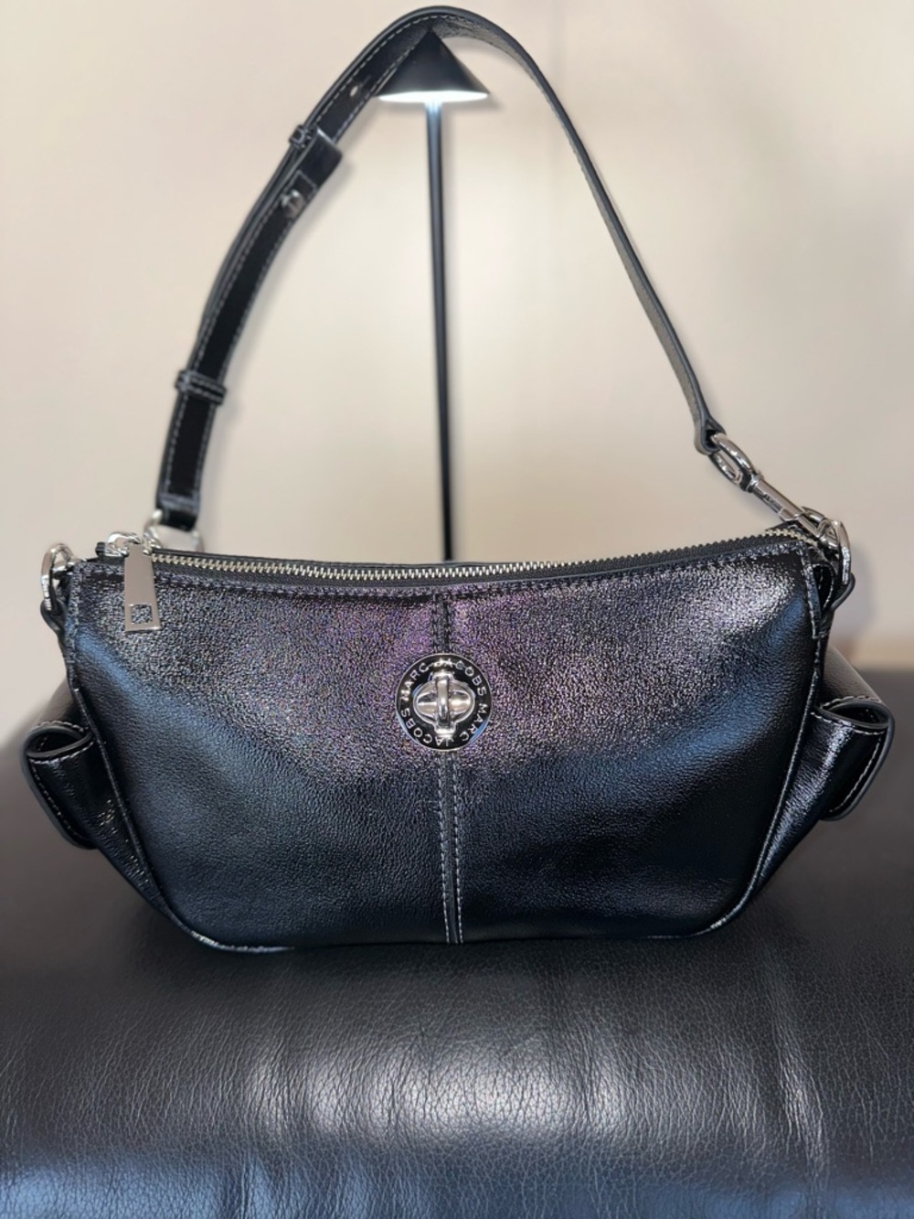 Marc Jacobs Signet Turnlock Leather Shoulder Bag –  NWOT ✨ Retail: $458